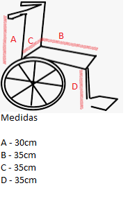 Cadeira de rodas para Basquete M