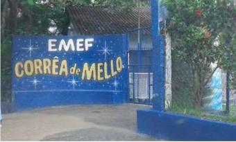 A Emef Corrêa de Mello, no Parque Universitário, está entre as unidades cujas obras já foram iniciadas.
