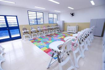 Município tem 163 escolas municipais de Educação Infantil e convênio com 43 entidades - Crédito: Fernanda Sunega