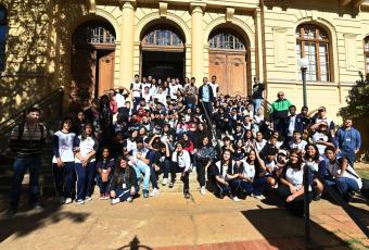 Cerca de 3 mil alunos da rede municipal participam das oficinas - Crédito: Carlos Bassan