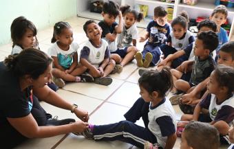Matrícula é obrigatória para as crianças que completam quatro anos até março do próximo ano - Crédito: Carlos Bassan
